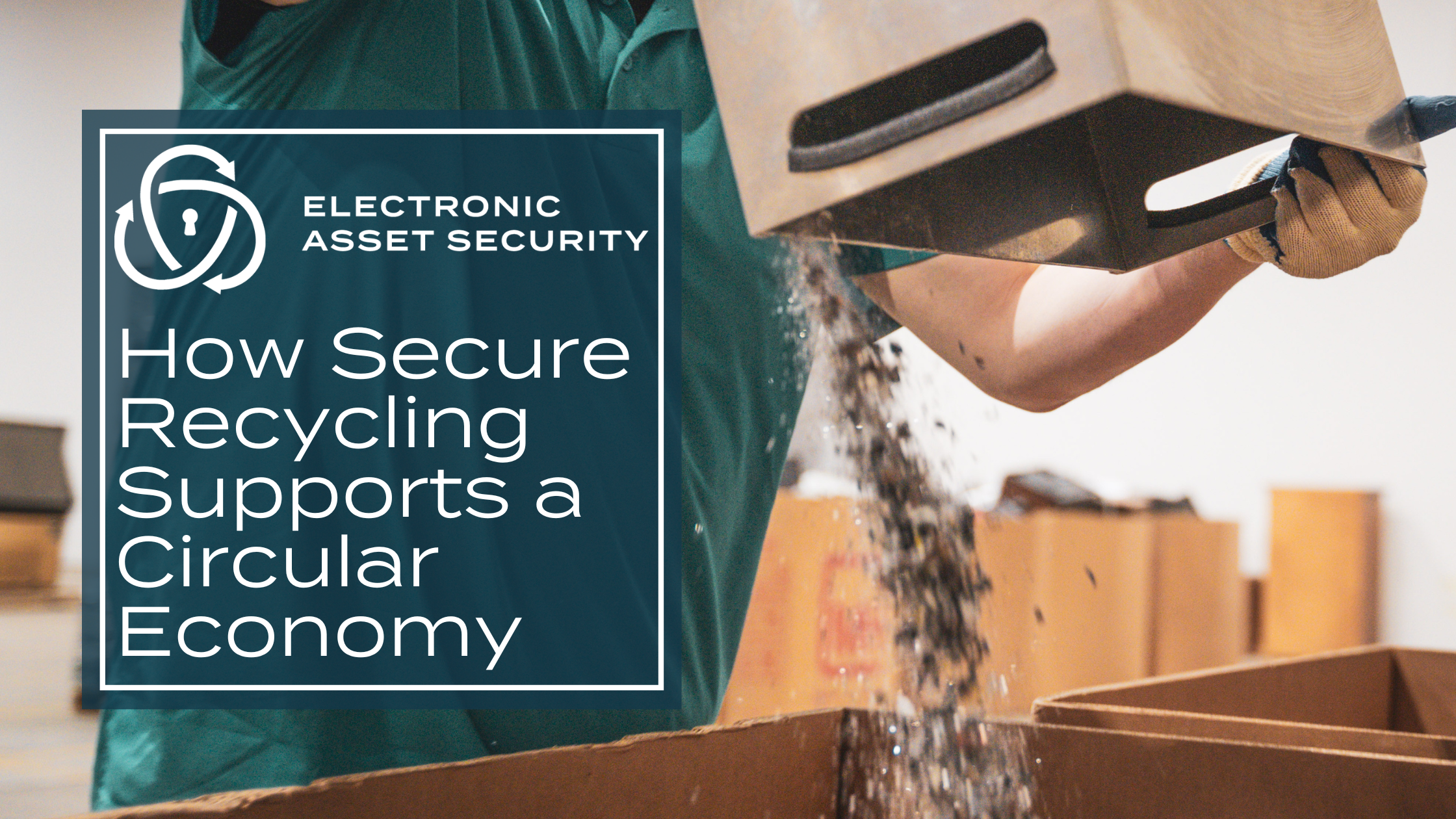 Secure Disposal Machine How Secure Recycling Supports a Circular Economy